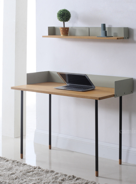 STUDIO FH/camino/Buena白橡木书桌/金属围边/设计师品牌