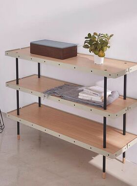 StudioFH/Camino/GABRIEL三层展示架/书架靠墙层架置物架金属组装