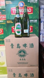 青岛啤酒老青岛640ml*12大瓶装酒精度4.7度精酿青岛发货正品一厂