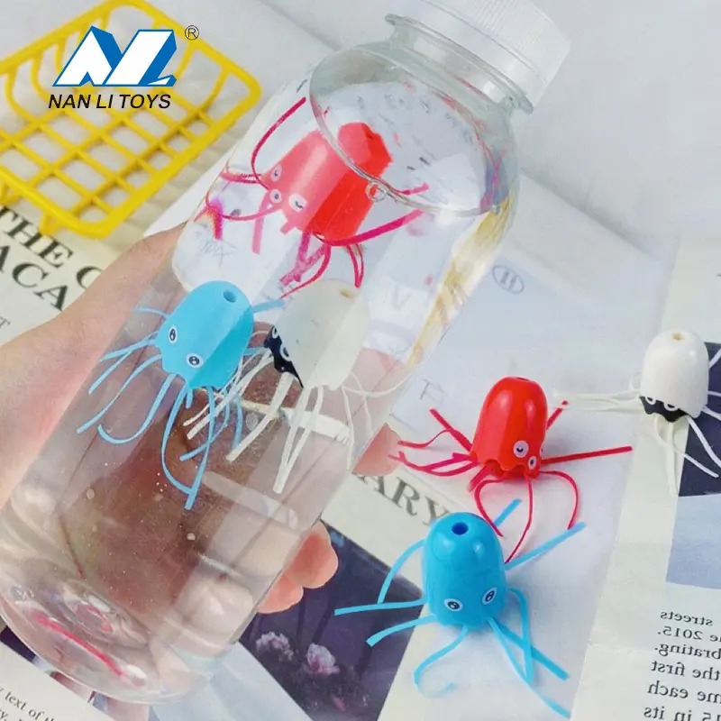 兒童戲水小玩具寶寶洗澡漂浮水母