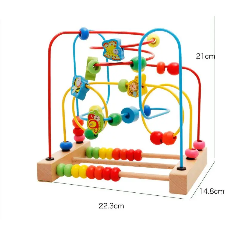 儿童绕珠串珠6一12个月婴幼益智