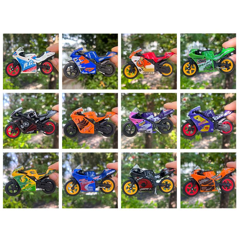 儿童合金摩托车玩具仿真玩具车