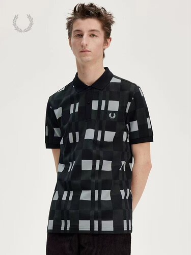 FP麦穗佛莱德派瑞夏季休闲m12系列短袖POLO衫翻领T恤男