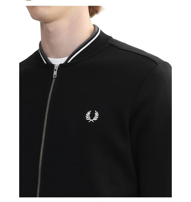 Fp麦穗秋季新品休闲拉链飞行夹克卫衣男