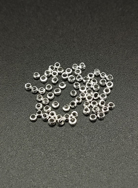 diy饰品配件铜质定位珠2.0-2.5mm