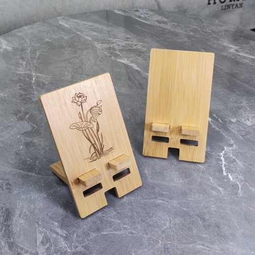 广告礼品手机支架定制雕刻字logo