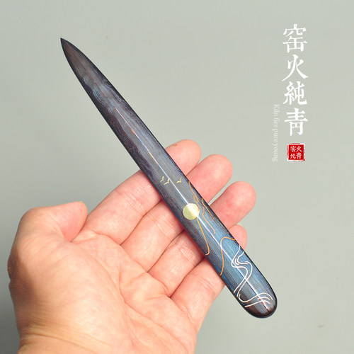 江龙茶刀高端收藏手工撬茶饼工具