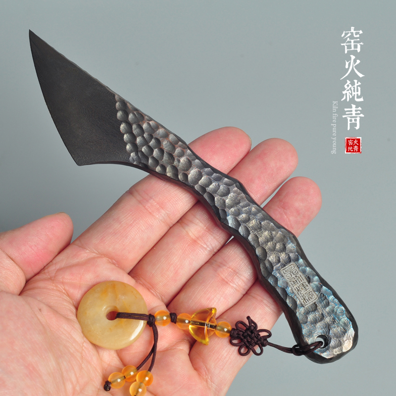 香道锻造香粉收藏把玩香刀撬茶刀