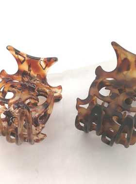 商城新品 仿古镂空图抓夹 横抓 发抓 法国韦妮weiny发饰 D1897