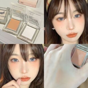 HERORANGE单色哑光高光眼影珠光水光不易飞粉显色持妆提亮眼影盘