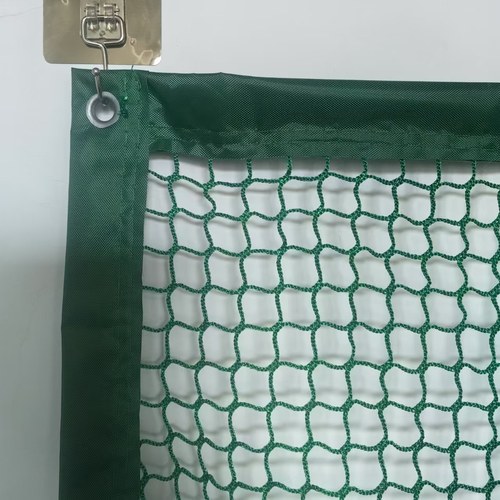 防护网无结网场地隔离网包边网彩色尼龙网体育场馆隔离网