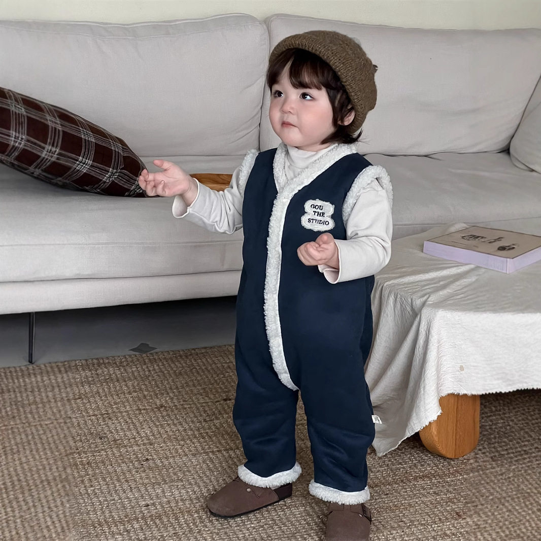 儿童秋冬衣服韩版童装宝宝外出服