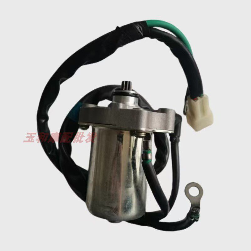 适用轻骑法国标致小蜜蜂QP100T-12C小怪兽100 原装起动电机 马达