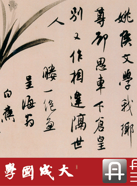 白蕉先生尺牍联卷真正书法挂画