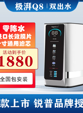 锐普Q8零陈水反渗透净水机锐普800G管线机专用厨下直饮机通用滤芯