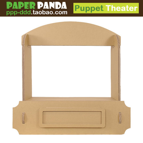 PAPERPANDA亲子DIY手偶舞台剧场