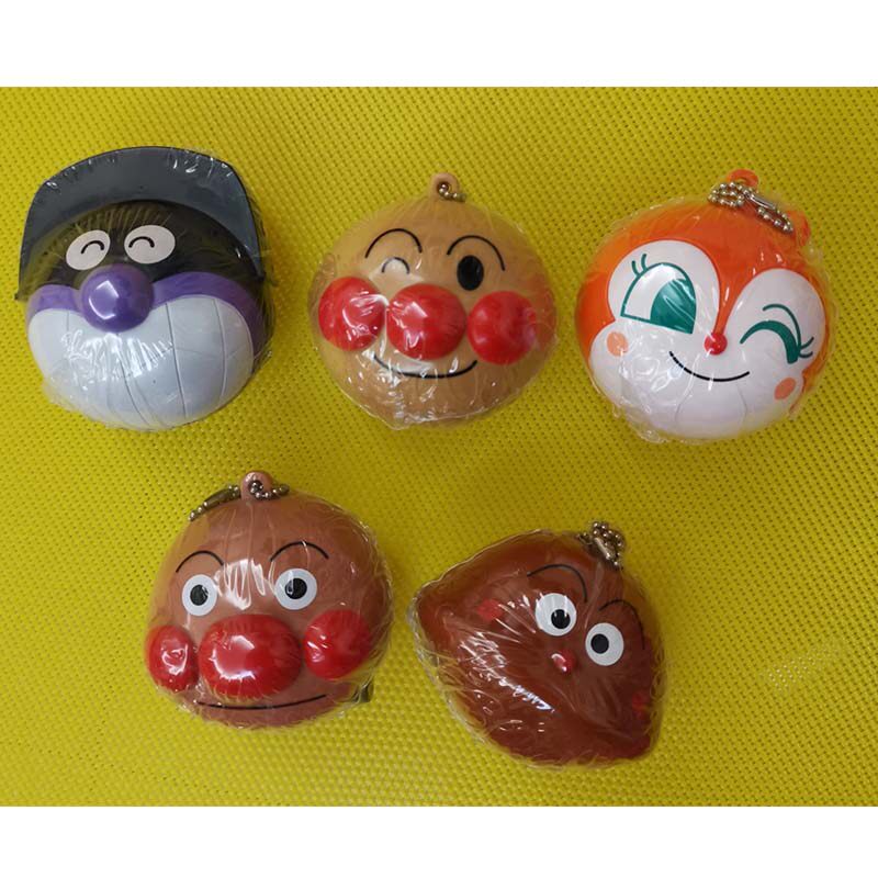 日本版万代日本扭蛋面包超人细菌人挂件扭蛋
