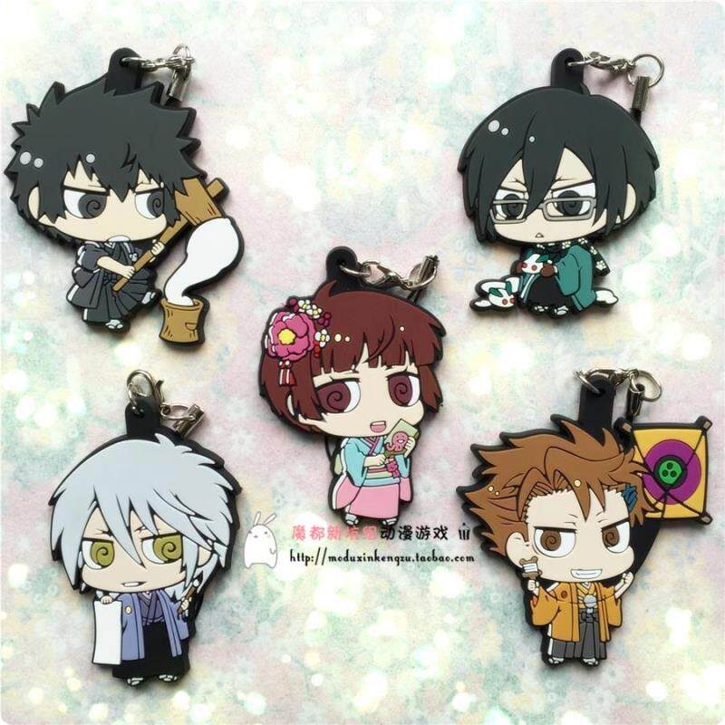 日单正版散货 PSYCHO-PASS 心理测量者 橡胶挂件 正月 C89 全5款