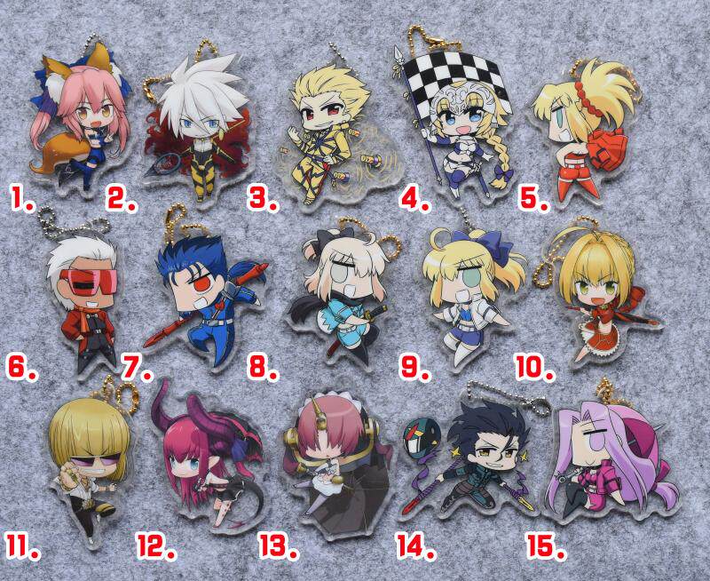 正版散货 Fate/Grand Order Fes.2017限定 亚克力挂件FGO