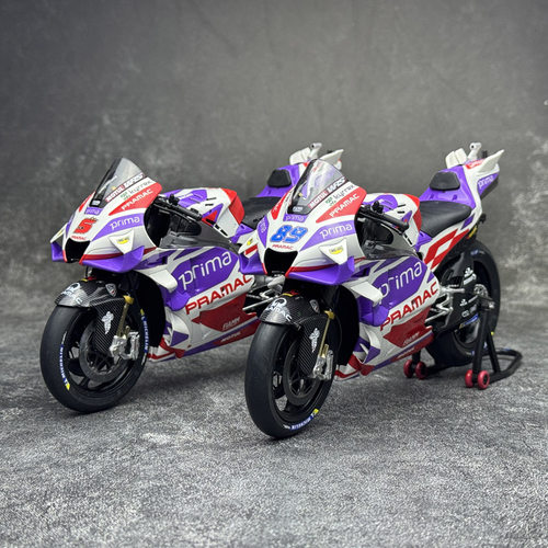 KILOworks 1/12 奔马车队 杜卡迪GP23 合金摩托车模型摆件