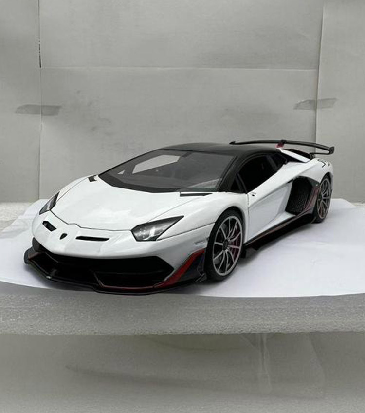 EVA 1:18 兰博基尼 Aventador SVJ 合金全开汽车模型 推广版 模玩/动漫/周边/娃圈三坑/桌游 火车/摩托/汽车模型 原图主图