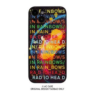 电台司令Radiohead摇滚专辑in rainbows彩红周边手机壳苹果15华为p70nova8mate60荣耀小米14红米13一加iqoo11