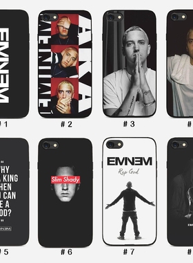 Eminem阿姆爷专辑周边rap说唱适用于苹果123手机壳嘻哈hiphop华为