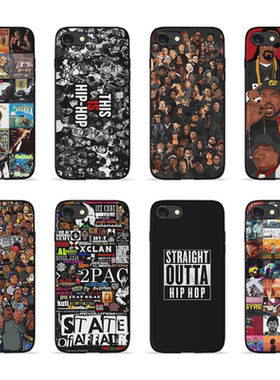 欧美风HipHop嘻哈rap说唱音乐oldschool手机壳适用苹果华为iph112