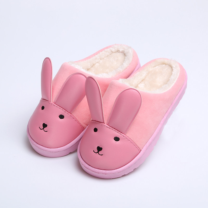 Pantoufles enfants en suède pour hiver - semelle tendon - Ref 986830 Image 5