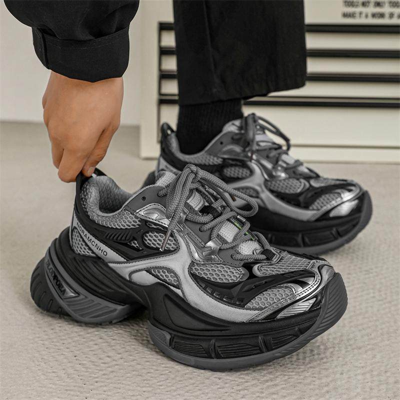 男鞋冬季2025新款运动休闲鞋潮牌高级感机能潮鞋复古厚底老爹鞋男,流行男鞋,老爹鞋,淘宝优惠券,粉丝福利购,淘宝优惠卷