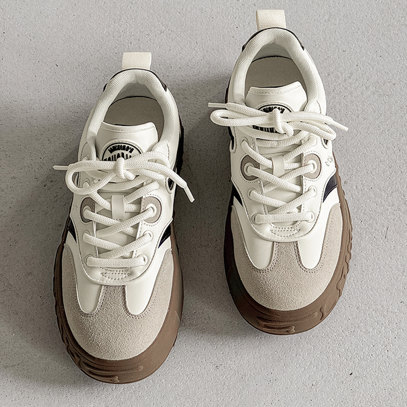 潮流高级感德训鞋百搭厚底板鞋