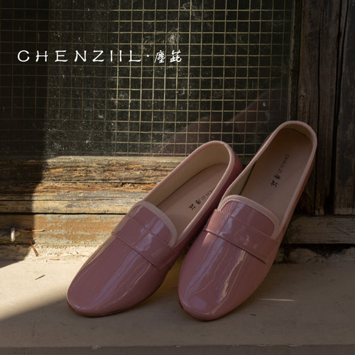 CHENZIIL原创芭蕾风乐福单鞋