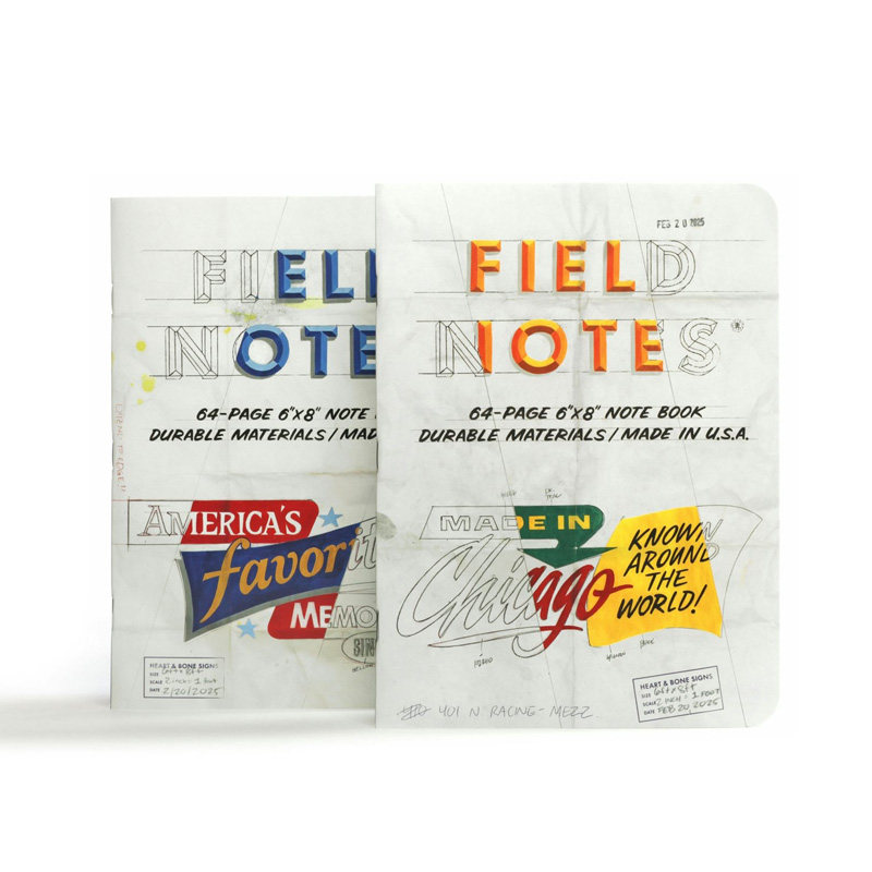 Field Notes 芝加哥风格 Chicago Look 笔记本随身记事本手帐