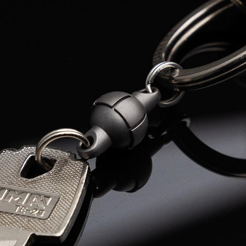 超小超实用迷你钛合金钥匙扣