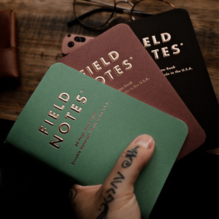 美国原装 FIELD NOTES 幸运LUCKY限量收藏款随身手帐记事本子 3本