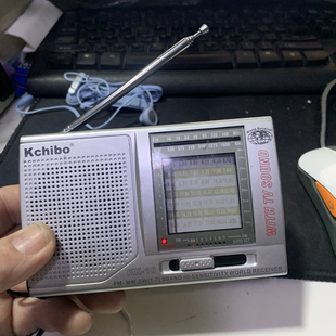传统凯隆kk-10收音机机械式旋钮收听灵敏全波段地球标志库存新机