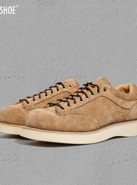 BLESS SHOE Mountain hike固特异工艺低帮防水徒步鞋真皮登山鞋