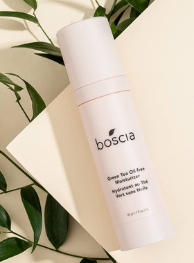 boscia 绿茶无油轻薄脸部舒缓保湿乳霜 面霜 油痘肌 新日期