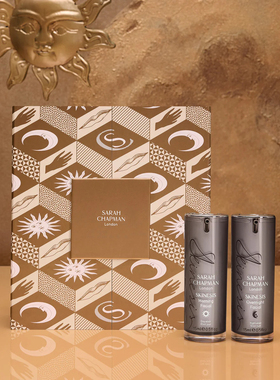 现SarahChapman莎拉查普蔓面部精华油日间修护夜间熬夜油紧致套装