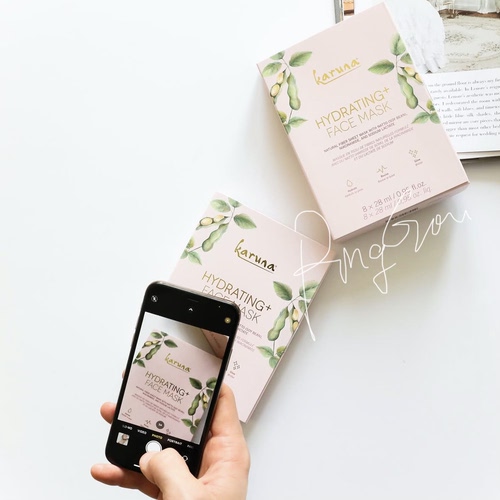 Karuna Hydrating Mask 保湿面膜4片装 补水 韩燕推荐