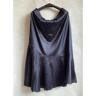 Lilysilk莉莉秀客小波点9630桑蚕丝22姆真丝半身裙 32码 现货