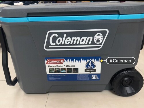 Coleman Xtreme Cooler Wheeled 58L大号冷藏箱