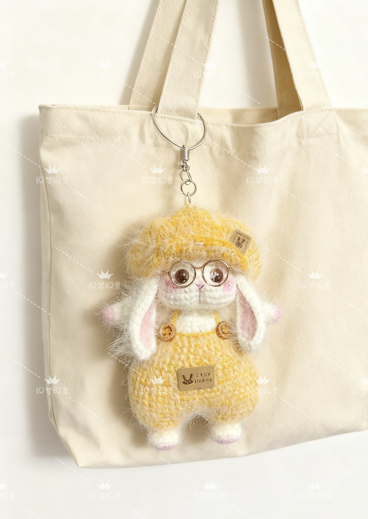 糖糖毛线手工diy钩针编织玩偶材料包钥匙扣礼物情侣挂件摆件毛线