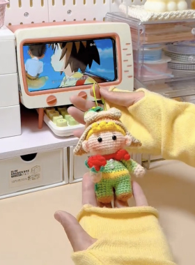 手工编织毛线小王子diy材料包