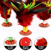 Feather khăn lau hoa lớn bọ cạp trẻ em thể thao giấy thể dục con bọ cạp lông ngỗng Jianzi sinh viên croquet đặc biệt - Các môn thể thao cầu lông / Diabolo / dân gian