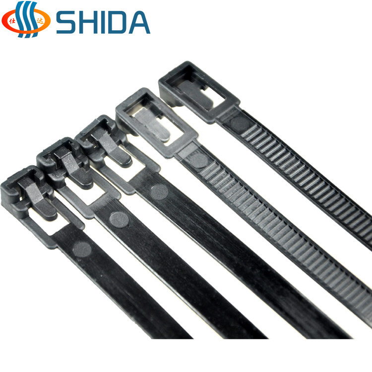可松可退式尼龙扎带活扣扎线带可反复使用绑绑带8*300mm*10条_虎窝淘