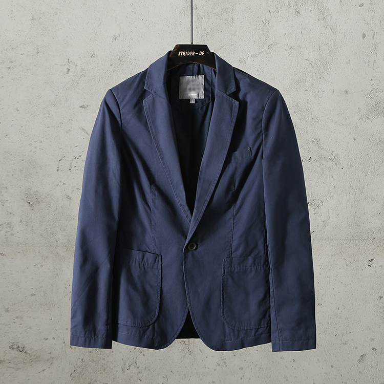 51SHOP男装 男士商务休闲西服长袖春秋款一粒扣西装外套