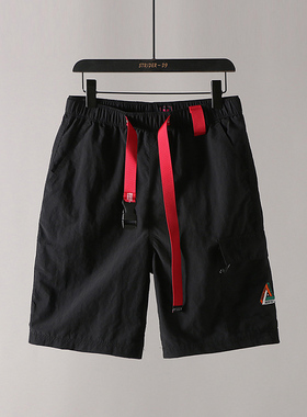 易网优选军刀PLACE潮流合作版 男士军旅风夏季速干多口袋工装短裤