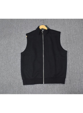 MIX家  欧美系  男装立领拉链马甲  黑色卡其色