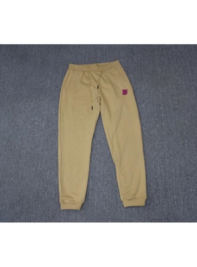 MIX家  欧美系  女装精梳棉舒适毛圈休闲长卫裤 黑深蓝卡其